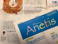 Anetis夏号に掲載されました