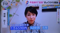 TBS「THE TIME」年金納付延長と退職所得控除について
